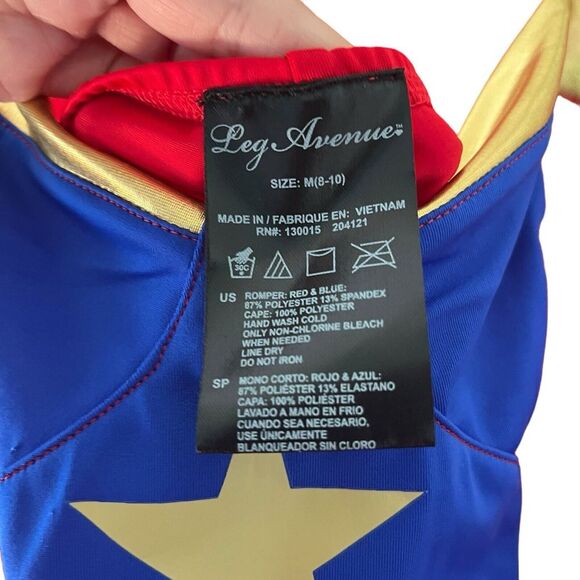 Woman's Wonder Woman Comic Book Girl Costume M ( 8-10) Halloween Costume‎ - Picture 4 of 6
